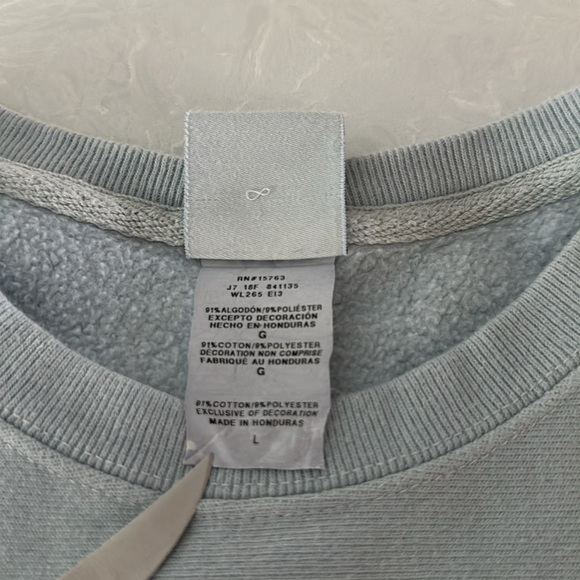 Champion Ombré Blue Sweatshirt Juniors Large - Picture 3 of 7